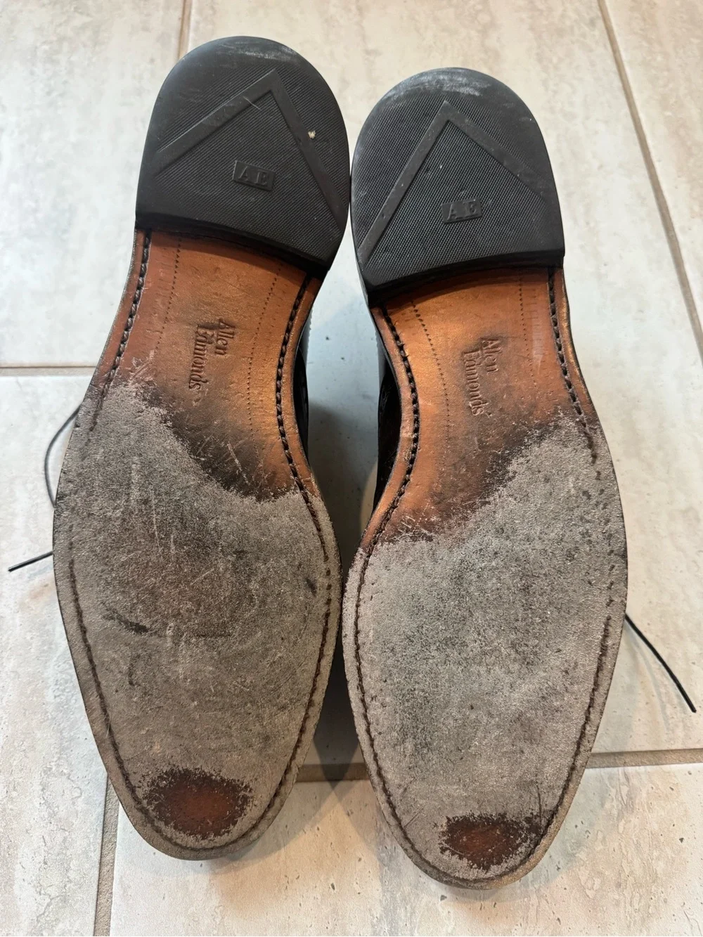 Men's Brown Leather Wingtip Oxford